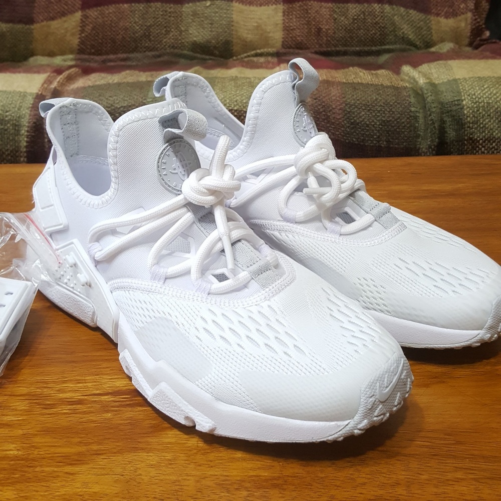 Nike Air Huarache Drift BR White AO1133-100 7 9.5 - Picture 3 of 8